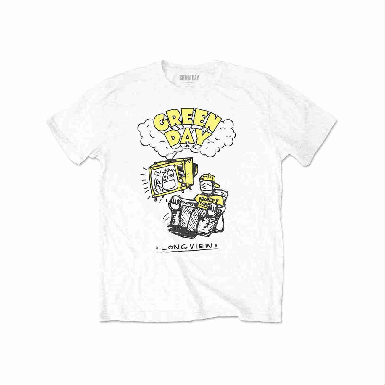 Green Day バンドTシャツ グリーン・デイ Longview Doodle - バンドT