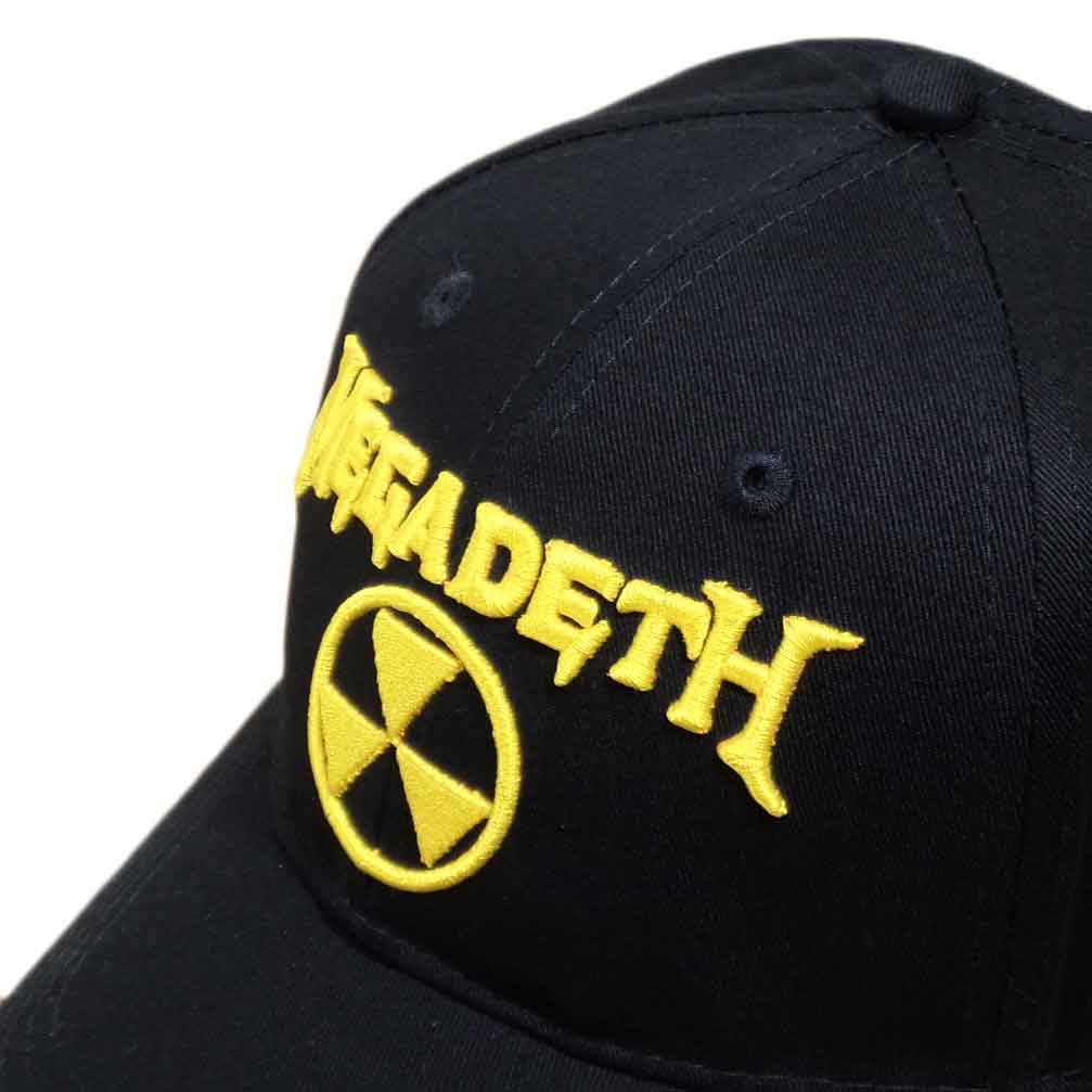 Megadeth スナップバックキャップ メガデス Hazard Logo バンドtシャツの通販ショップ Tee Merch