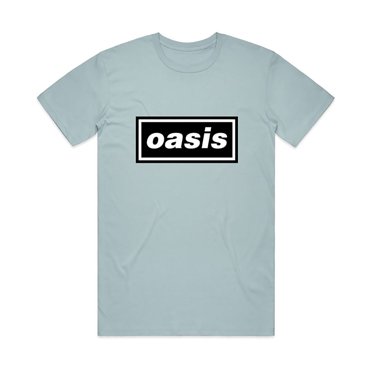 Oasis バンドTシャツ オアシス Decca Logo LIGHT BLUE - バンドTシャツ