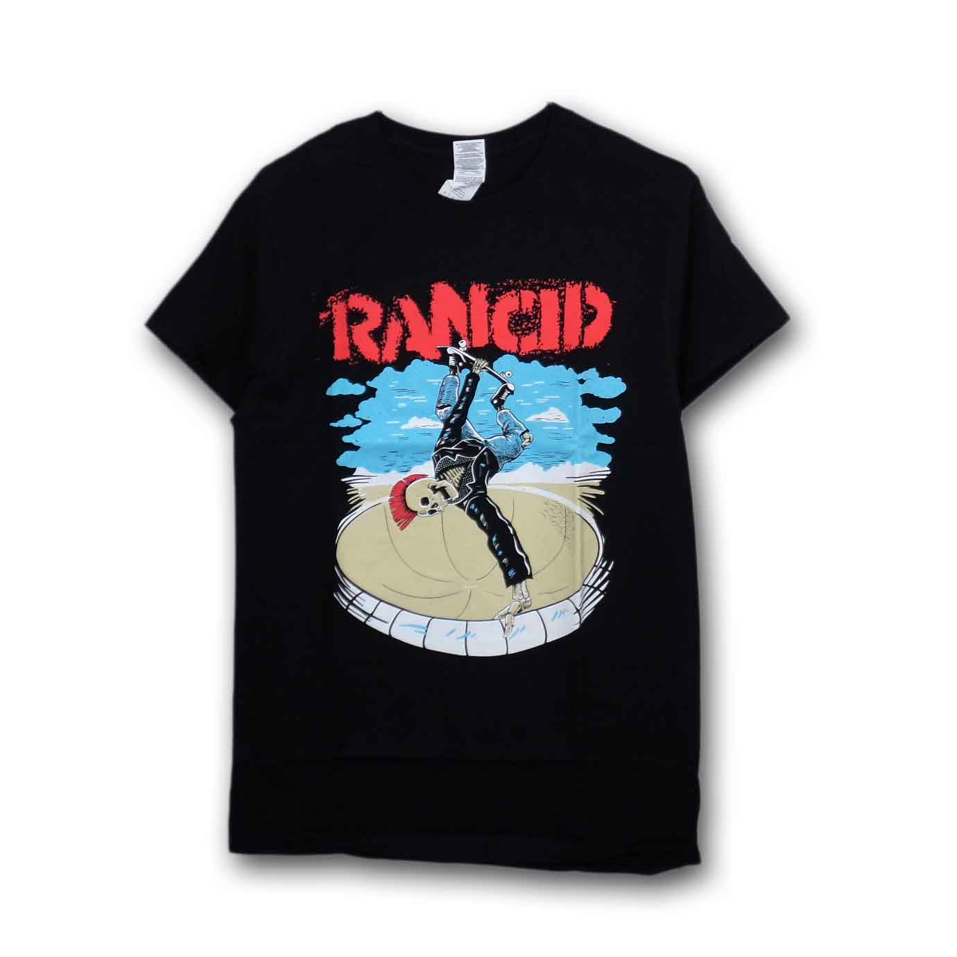 Rancid バンドTシャツ ランシド Skate Skele-tim - バンドTシャツの