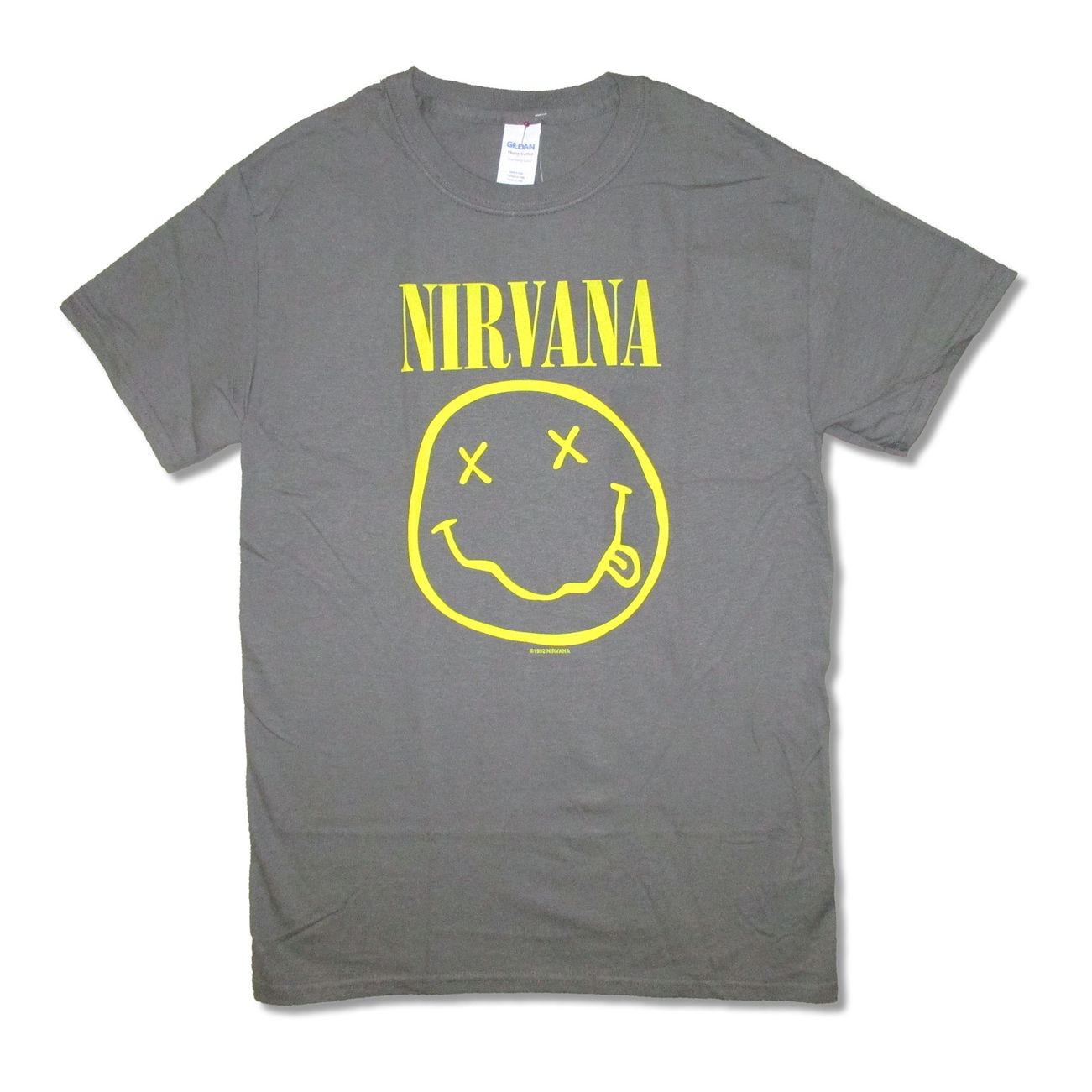 Nirvana バンドTシャツ 4XL グレー 楽天市場】nirvana tシャツ（カラーグレー）（メンズ