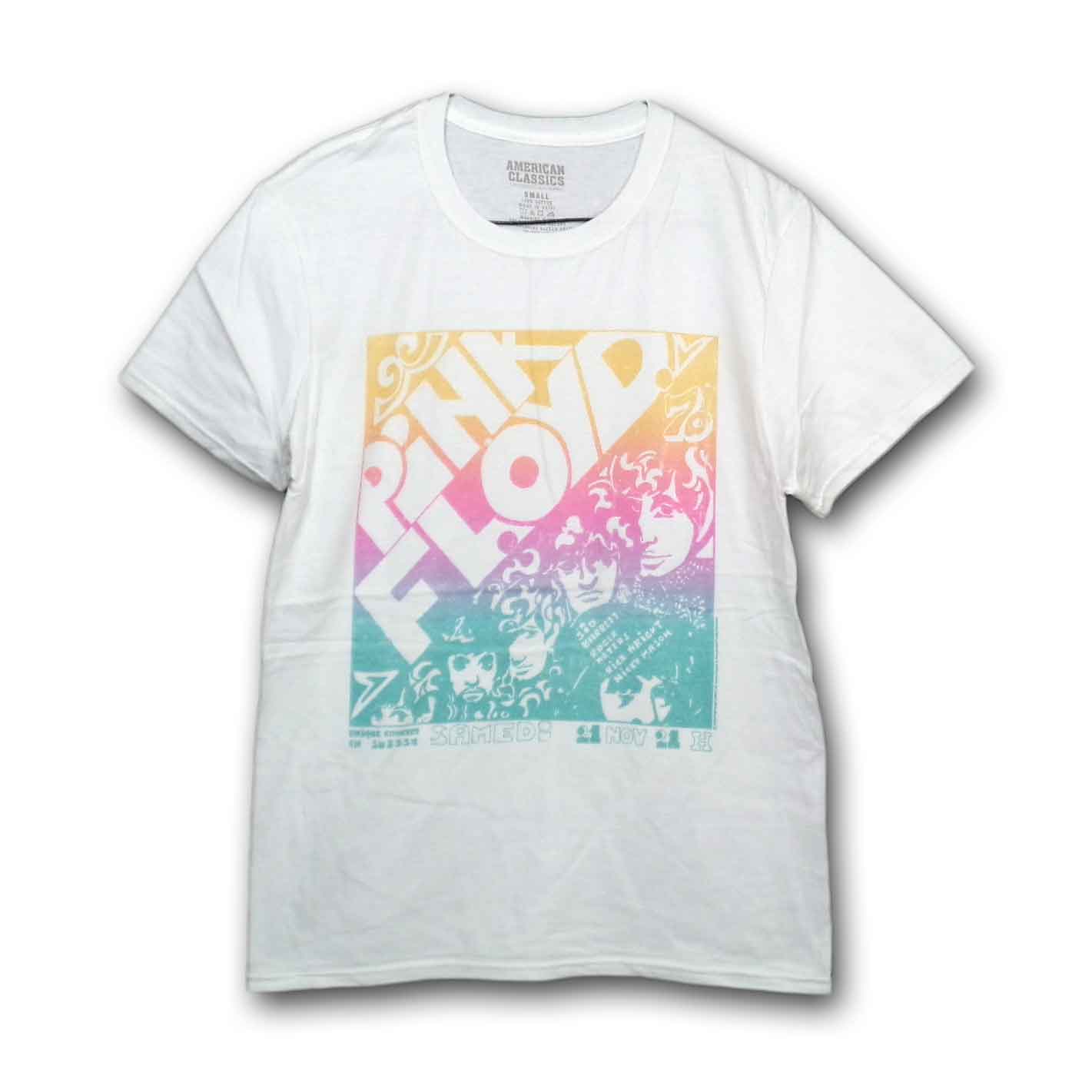 Pink Floyd バンドTシャツ ピンク・フロイド Pastel Gradient - バンドTシャツの通販ショップ『Tee-Merch!』