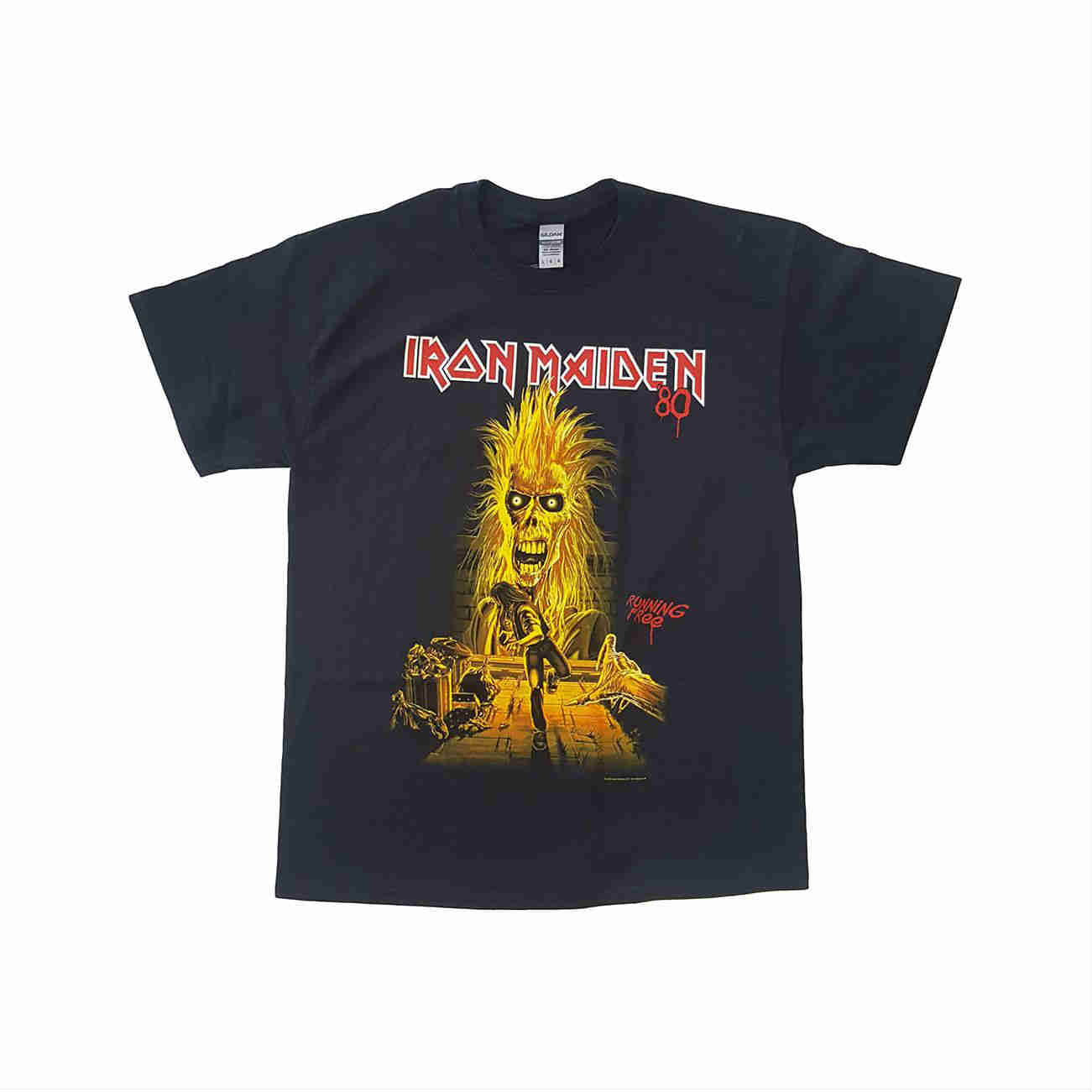 IRON MAIDEN アイアンメイデン 両面プリント バンドTシャツ バンT メンズL /eaa357908