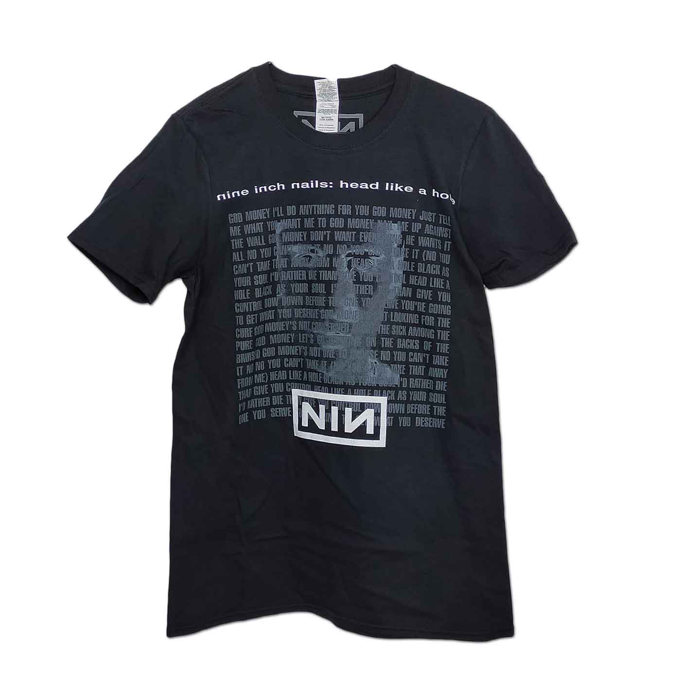 Nine Inch Nails バンドTシャツ ナイン・インチ・ネイルズ Head Like A Hole - バンドTシャツ の通販ショップ『Tee-Merch!』