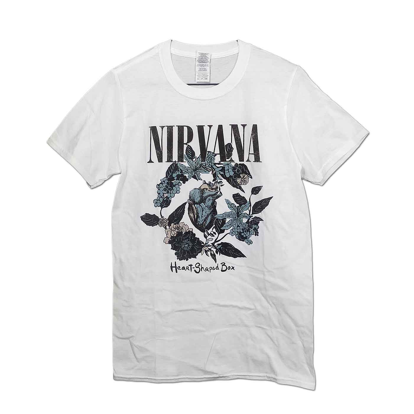 Nirvana バンドTシャツ ニルヴァーナ Heart Shaped Box - バンドTシャツの通販ショップ『Tee-Merch!』