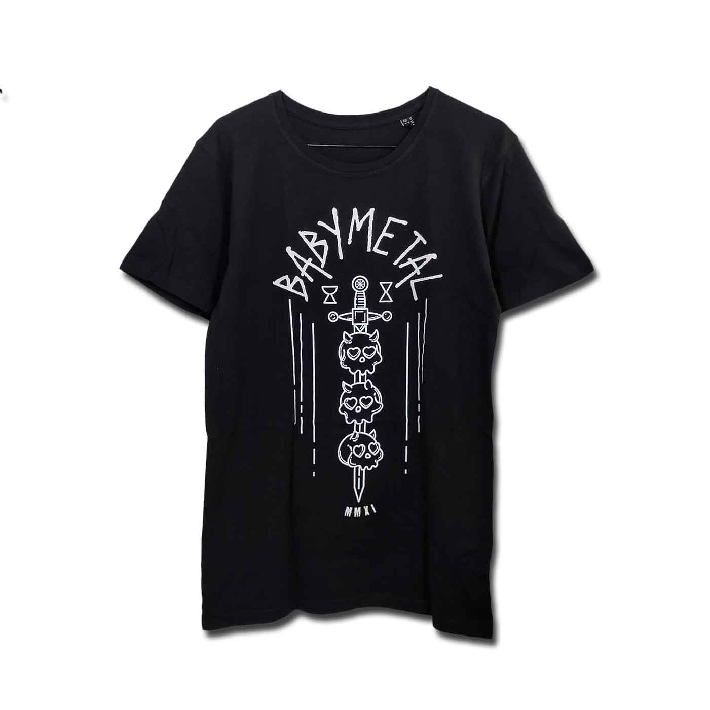 Babymetal バンドTシャツ ベビーメタル Skull Sword - バンドTシャツの通販ショップ『Tee-Merch!』