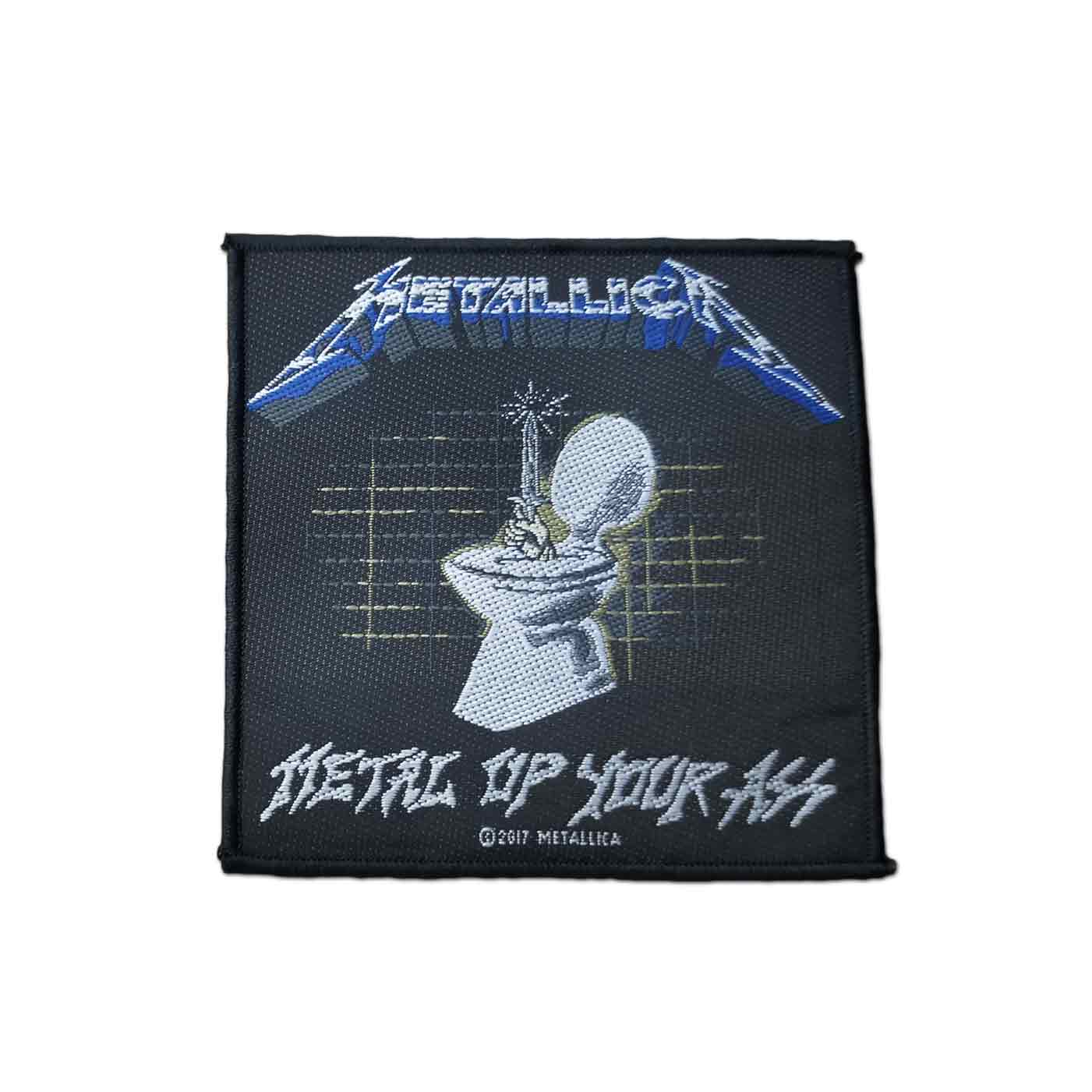 Metallica パッチ ワッペン メタリカ Metal Up Your Ass バンドtシャツの通販ショップ Tee Merch