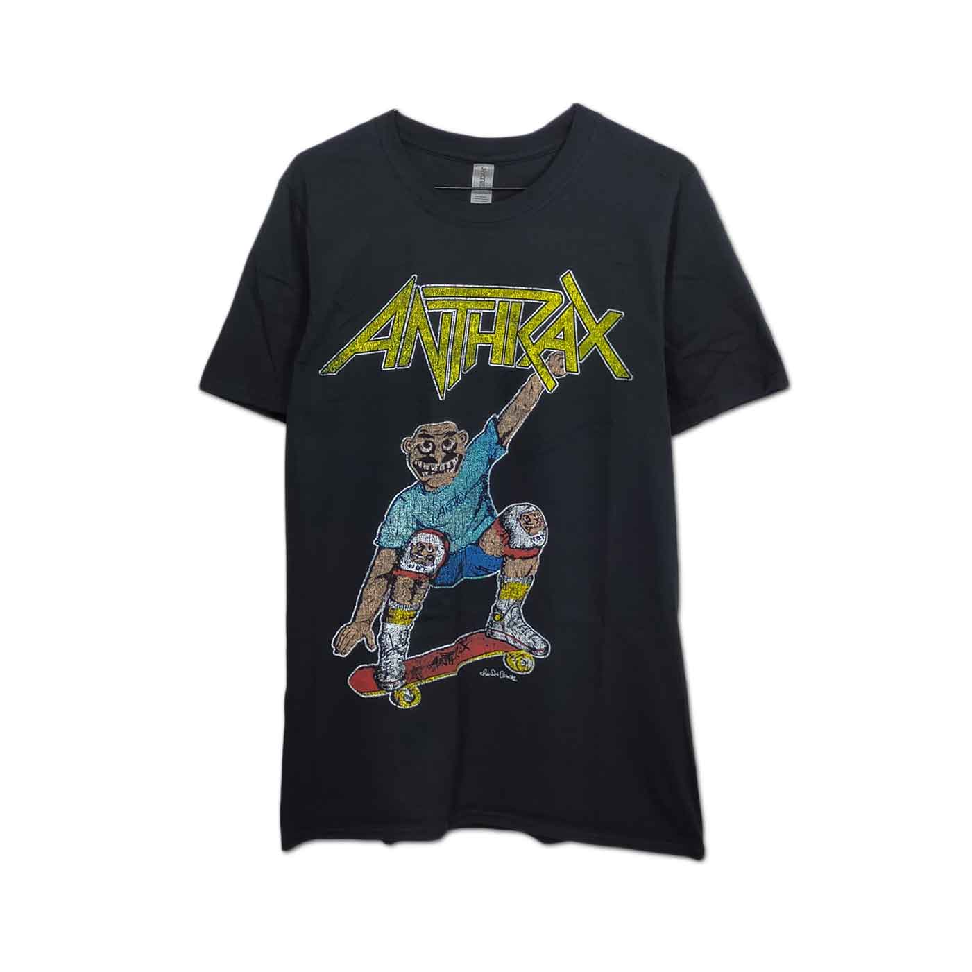Anthrax バンドTシャツ アンスラックス Skater Notman Vintage ...