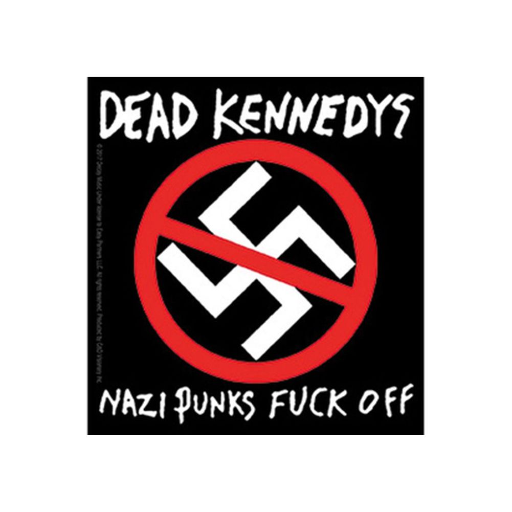 Dead Kennedys ステッカー デッド・ケネディーズ Nazi Punks Fuck Off -  バンドTシャツの通販ショップ『Tee-Merch!』