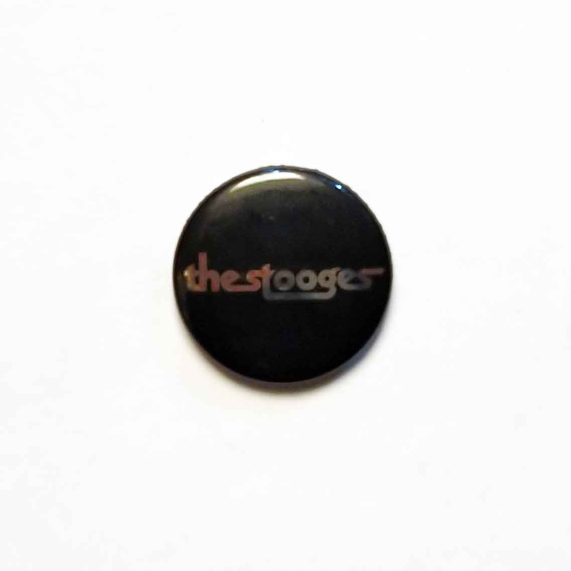 Iggy & The Stooges 缶バッジ イギー・ポップ／ザ・ストゥージズ Logo                                        [22011919]