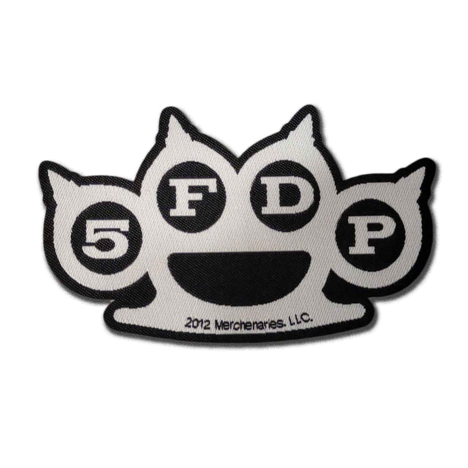 Five Finger Death Punch パッチ／ワッペン ファイヴ・フィンガー・デス・パンチ Cut Out -  バンドTシャツの通販ショップ『Tee-Merch!』