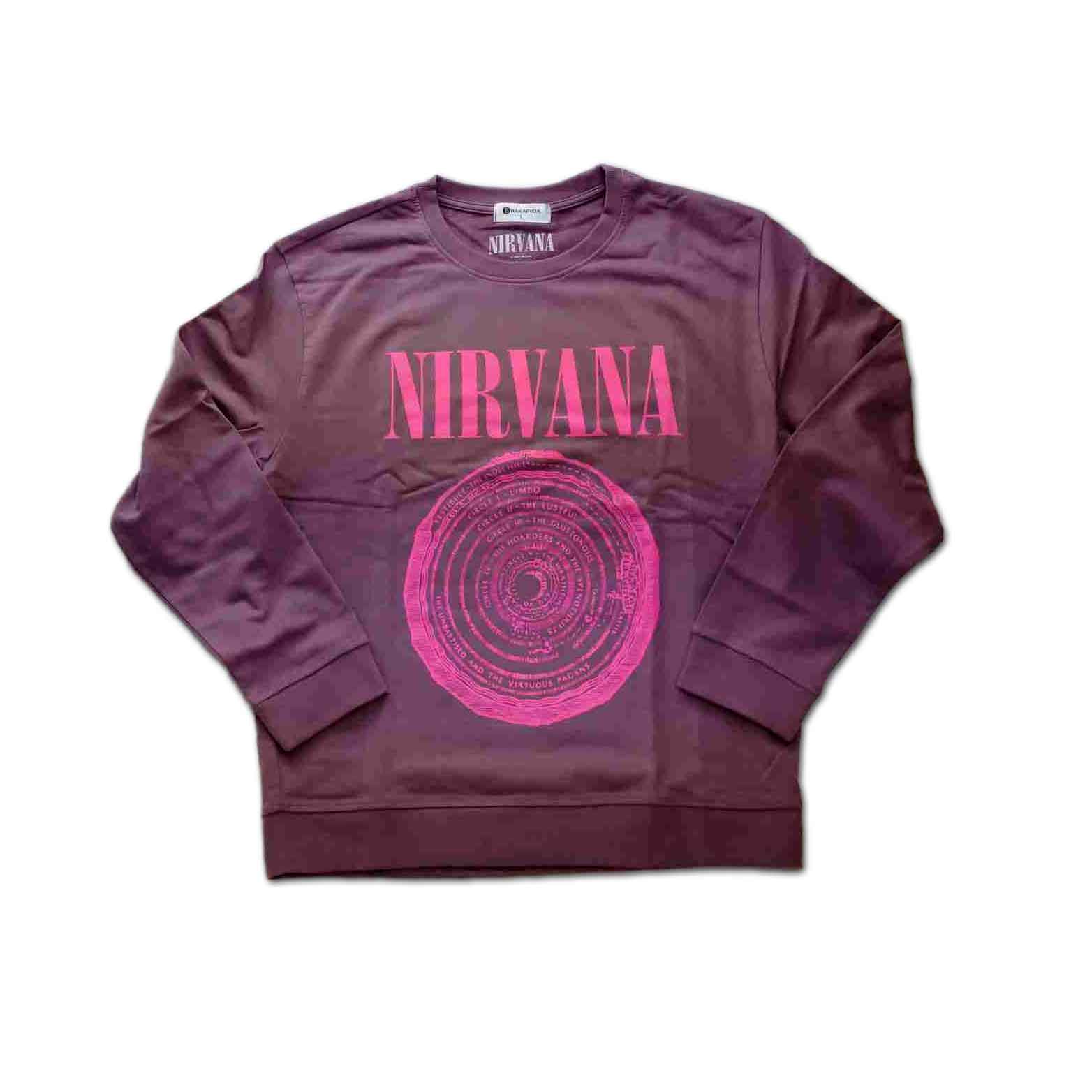 Nirvana スウェットシャツ ニルヴァーナ Vestibule PURPLE - バンドTシャツの通販ショップ『Tee-Merch!』