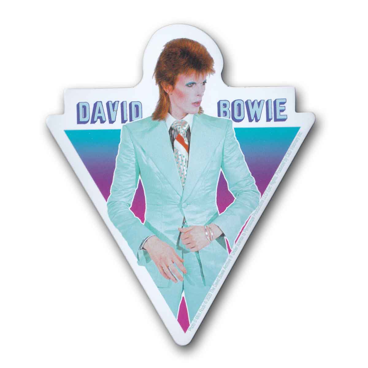 David Bowie ステッカー デヴィッド・ボウイ Blue Suit - バンドTシャツの通販ショップ『Tee-Merch!』