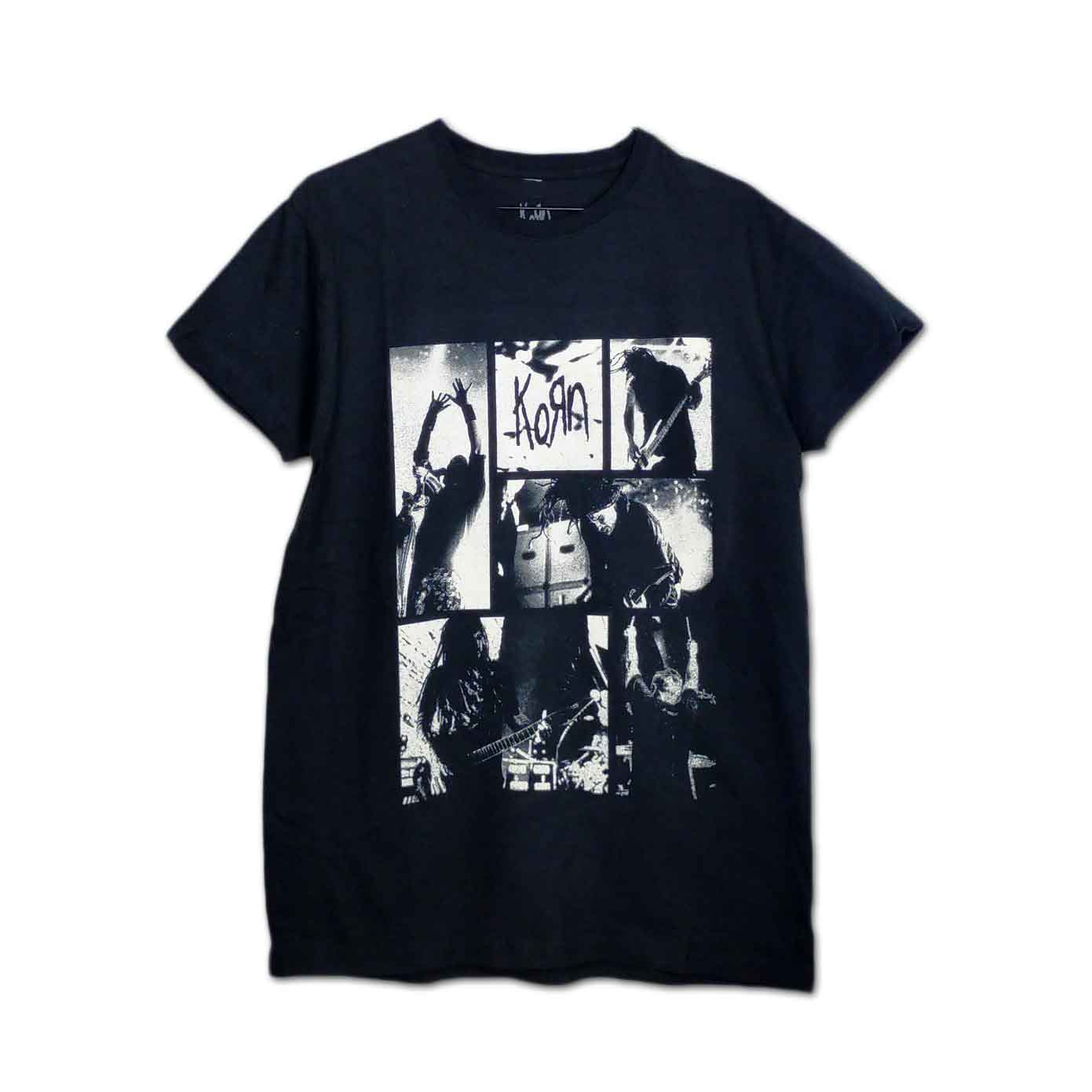 Korn バンドTシャツ コーン Blocks   バンドTシャツの通販ショップ