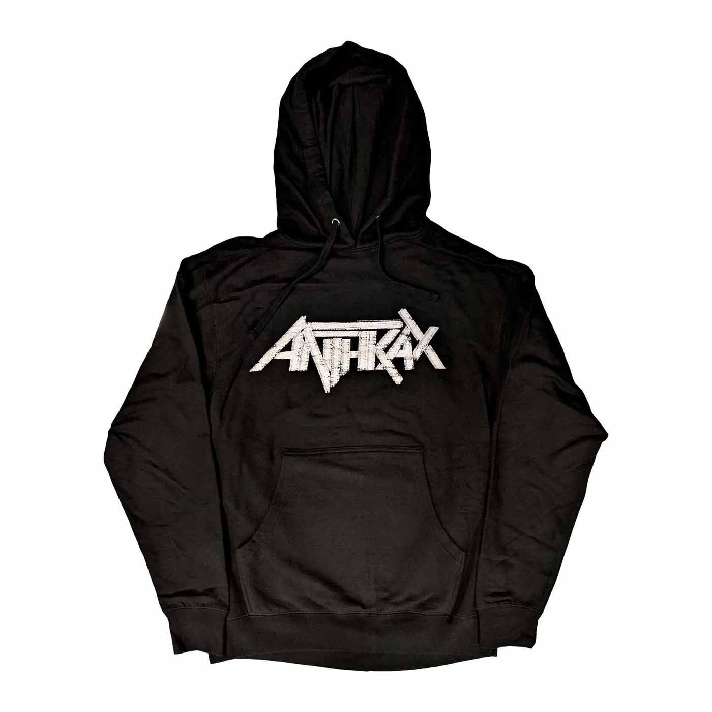 Anthrax プルオーバーパーカー アンスラックス Logo - バンドTシャツの 