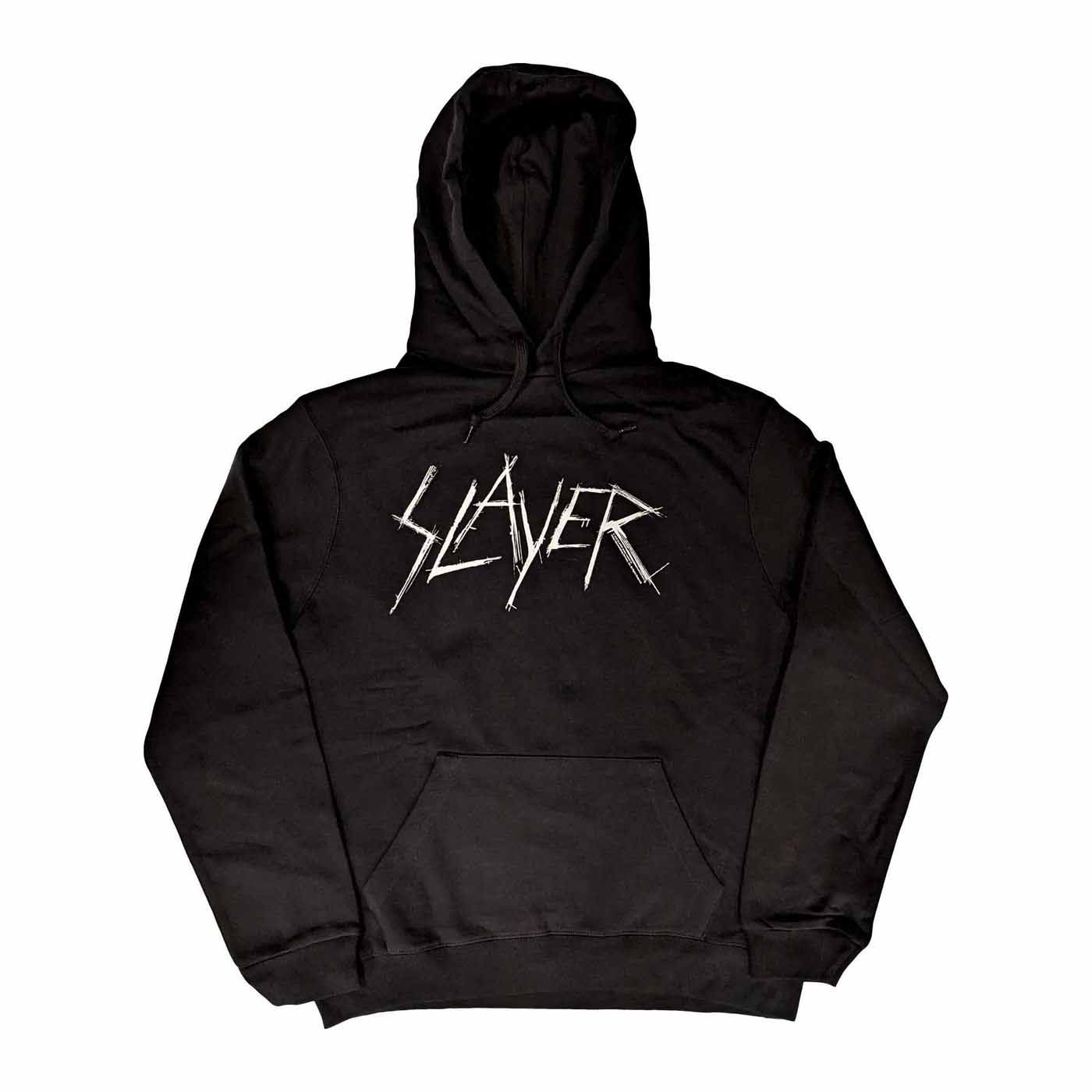 Slayer プルオーバーパーカー スレイヤー Scratchy Logo - バンドT