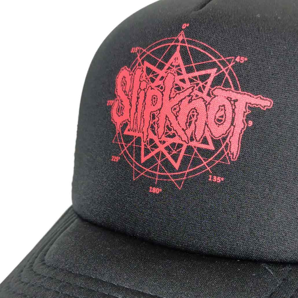 Slipknot スナップバックメッシュキャップ スリップノット Logo