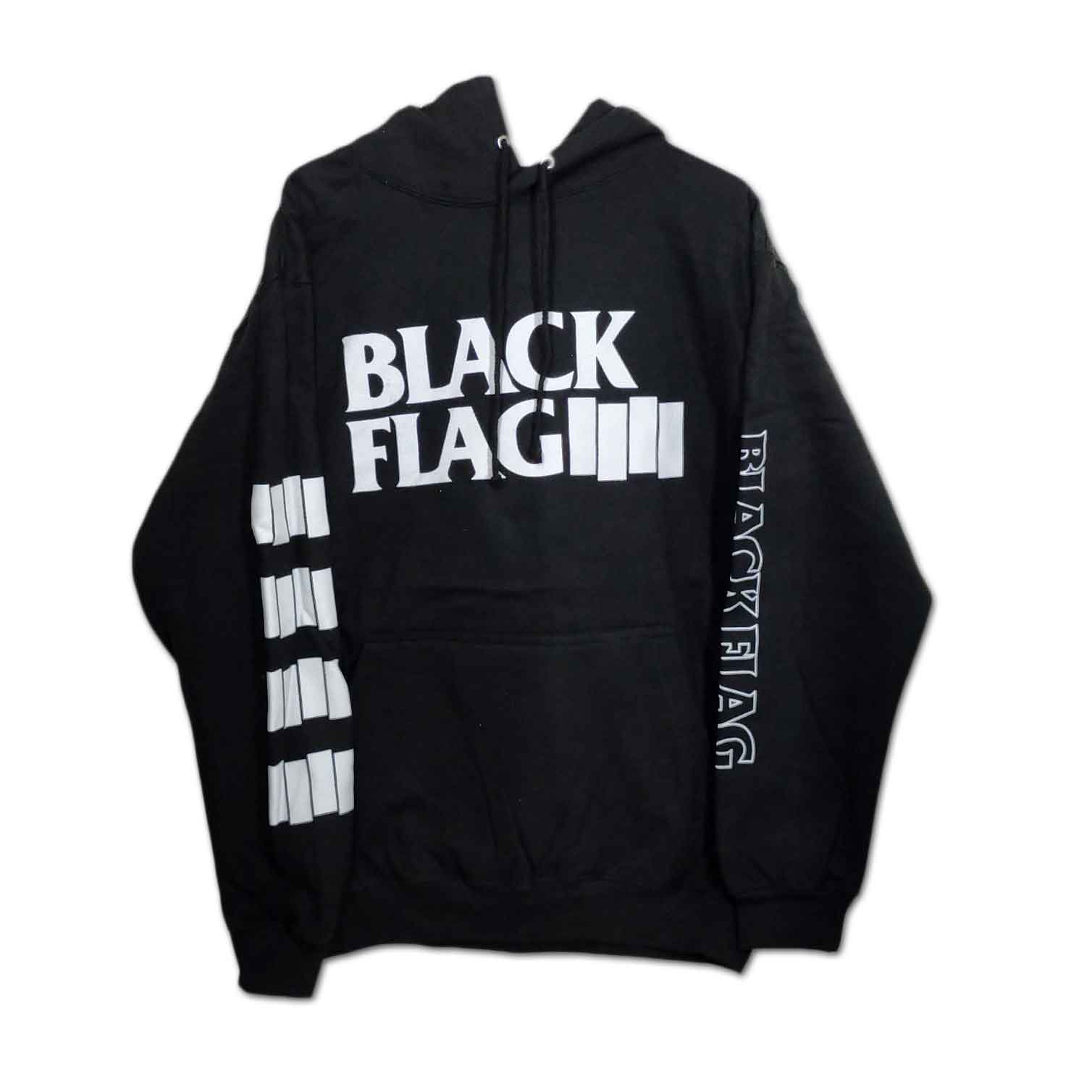 BLACK FLAG ブラックフラッグ 刺繍ロゴ プルオーバーパーカー XXL