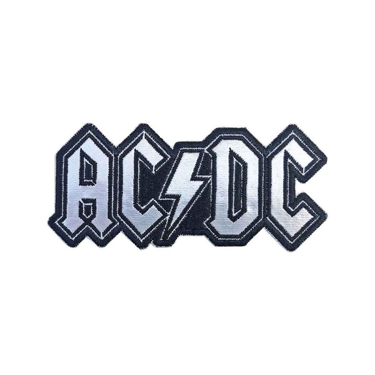 AC/DC アイロンパッチ／ワッペン エーシーディーシー Cut-Out Foil