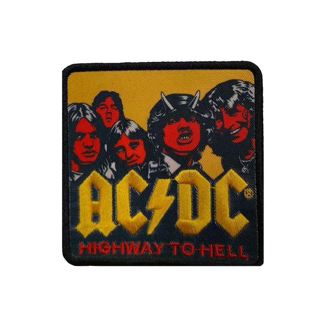 AC/DC パッチ／ワッペン エーシーディーシー Highway To Hell Alt
