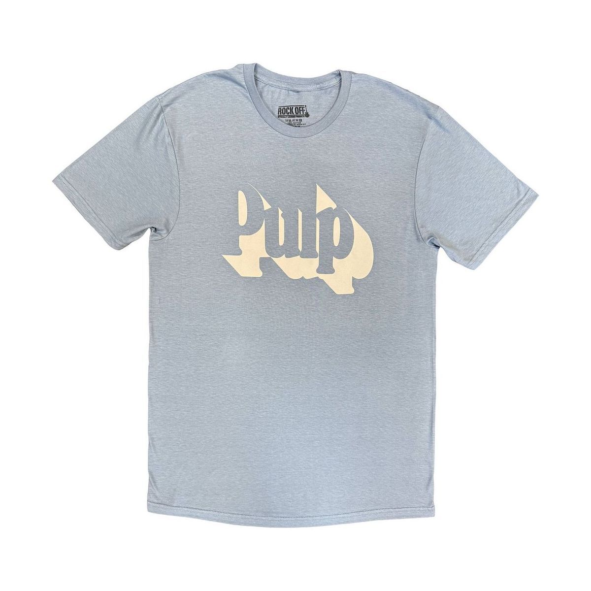 画像1: Pulp バンドTシャツ パルプ Classic Logo BLUE (1)
