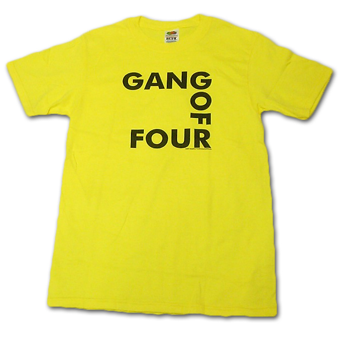 gang of four tシャツ